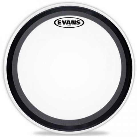 Evans EMAD Coated White Bass Drum Head - 18"